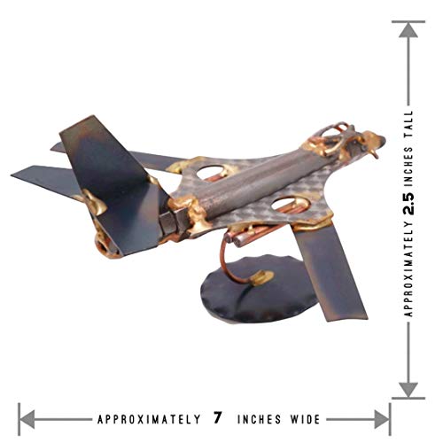 B1- Bomber Collectible Handmade Metal Art Figurine, Desk Accessories, Trophy, Boss Gift, Home Office Décor, Aircraft - style: B1- Bomber