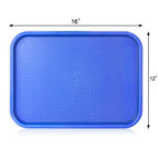 New Star Foodservice Fast Food Tray, Set of 12 (Blue, 12 by 16-Inch) - color: Blue, size: 12 by 16-Inch