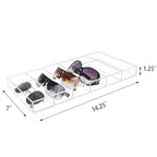 Sunglass Organizer Case, Glasses Holder Storage for Multiple, Acrylic Sunglasses Drawer Tray, 1 Pack