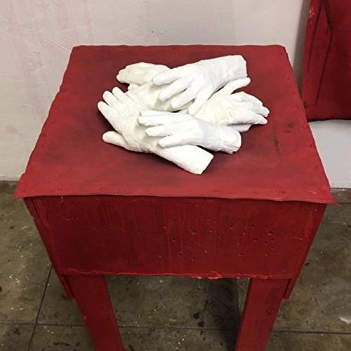6 Pack White Plaster Cloth Gauze Bandages Rolls for Art Project, Belly Cast, Mask Making, Sculptures, Body Casts, Craft Projects, Scenery Construction - Each Roll 4 inch x 15 feet (Total 90ft Long) - size: 6 Pack (90ft)