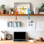 AceOrbit 3 Pcs Thinker Statues Mid Century Modern Decoration Thinker Sculptures Abstract Art Ornament Modern Aesthetic Figurine Decor Suitable for Home Bedroom Office Shelf Table Desk Bookshelf Decor - style: Thinker
