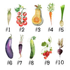 Personalized Grandma's Garden Ceramic Vase - Custom Root for Each Other Vase with Names, Unique Vegetable Art Flower Vases, Gift for Grandma, Gigi Nana, Mom, Mother's Day, Birthday - color: Style 03