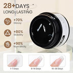 2PCS Clear 3D Sculpting Gel Non-Stick Hand Solid Builder 3D Nail Gel Art with Silicone Pen for 3D Modeling Nail Art Home Manicure DIY for Women - color: Clear&Clear