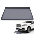 Oil Drip Mat for Under Car, 34x22in Silicone Oil Spill Mats for Garage Floor, No Splatter Non-Slip Oil Catch Pan Driveway Oil Drip Tray,Easy to Clean-Grey - color: Grey