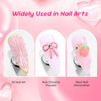 Beetles Pink 3D Nail Sculpting Gel for 3D Gel Nail Art, 15ml Professional Pink Sculpt Gel Easy One-Step Shaping No Wipe U V/LED Cure for DIY Salon Gifts for Women - color: 4-Pink 3D Gel Nail Art