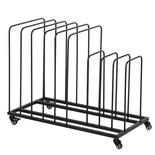 ikare Art Canvas Storage Rack, Art Drying Painting Rack with Wheels, Adjustable Art Storage Easel Display Stands for Canvas Boards, Panel, Crafts Drying & Print Racks, Frame