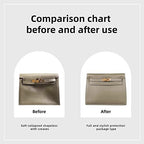 DGAZ Silk Purse Organizer Insert For Hermes Kelly Danse 22 bag，Silky Smooth Bag Organizer，Luxury Handbag & Tote Shaper（Gris tourterelle，22） - color: Gris tourterelle