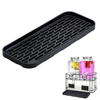 Drip Pan Compatible with Drink Dispenser, 1 Pack Silicone Tray Mat for DD&HAPP Glass Drink Dispenser - color: 1 Pack