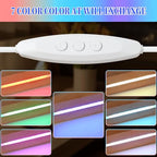 EATAKWARD 4 Pcs 5.9" Wood Rectangle Light Display Pedestal, Wooden Display Base for Light Dimmable Colorful Lights Lamp Stand with USB Cable for Acrylic, Crystal, Night Light (Inner Slot, Oval base) - color: Inner Slot, Oval base