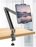 Jakeko Magnetic Portable Monitor Stand 15.6" - up to 16" 18.5" 22 inch Tablet Holder for iPad VESA Mount 75mm for Desk Adjustable Foldable 360° Swivel (Up to 16.5'') - size: Up to 16.5''