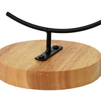 Ornament Display Stand Holder Iron Hanger for Chrismas Hanging Glass Globes (C Shape 1 Pcs)