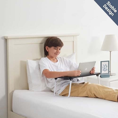 Laptop Bed Tray Table, Laptop Stand, Portable Lap Desks with Foldable Legs, Reading Desk for Sofa Couch Floor - Small - size: Small