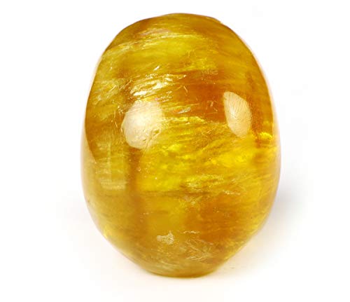 Skullis 2.0" Orange Fluorite Crystal Skull, Hand Carved Gemstone Fine Art Sculpture, Reiki Healing Stone Statue. z8