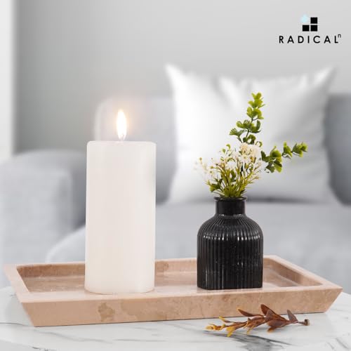 Radicaln Marble Serving Tray 12" Inches Verona Handmade Rectangle Tray for Party Supplies Modern Serving Bowl & Food Trays for Party, Cafeteria Trays for Serving Food - color: Verona