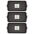 Matace 3 Pack Rubber Small Boot Tray for Entryway,Boot Mat,Shoe Tray,Shoe Mat for Indoor and Outdoor Use, 27.95"x 15.74" (Pack of 3) - size: 29.5"L x 15.7"W x 1.2"Th (Pack of 3)