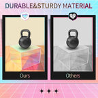 3Pcs Iridescent Risers Display Stands, Stackable Acrylic Cubes Display Box, Nesting Rainbow Showcase for Collectibles Figures Jewelry Perfume Handbag Dessert Party, Neon Food Buffet Riser - color: Iridescent-3pcs