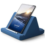 Lamicall Tablet Pillow Stand, Pillow Soft Pad for Lap - Tablet Holder Dock for Bed with 6 Viewing Angles, for iPad Pro 9.7, 10.5, 11, 12.9 Air Mini 4 3, Kindle, Galaxy Tab, E-Reader, Royal Blue - color: Royal Blue