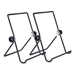 MOACC Tablet Stand, Portable Foldable Tablets Multi-Angle Non-Slip Adjustable Metal Holder Cradle Fit for 9-12.9 inch Tablet PC, Pad (2 Pack)
