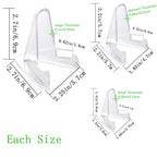 36 Packs(3 SIzes) Acrylic Easel Stands Display Stands/Plate Stands Coin Display Easel Holder for Air-Tite Coins Pocket Watches Capsules Challenge Medals Casino Chips , Photo Display,Baseball Sports - size: 36 PCS / 3 Sizes