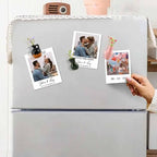 6 Packs Mini Ceramic Vase Magnets for Fridge, Fingertip Vase, Cute Tiny Plant Vase Fridge Magnets for Kitchen Refrigerator Office Locker Decoration with 6 Fake Flowers