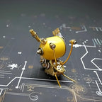 Mechanical Metal DIY 3D Insect Brass 3D Puzzles for Adults Snail Metal Models for Family and Friends (Snail-Y) - style: Snail-Y