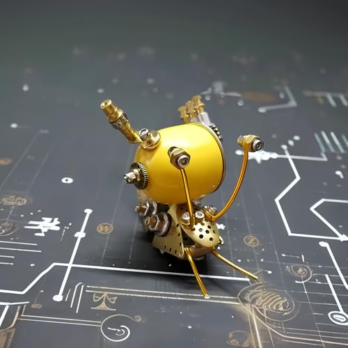 Mechanical Metal DIY 3D Insect Brass 3D Puzzles for Adults Snail Metal Models for Family and Friends (Snail-Y) - style: Snail-Y