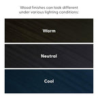 Plank+Beam Solid Wood Console Table, 46 Inch, Sofa Table, Narrow Entryway Table for Hallway, Behind The Couch, Living Room, Foyer, Easy Assembly, Black - color: Black, size: 46" Console Table