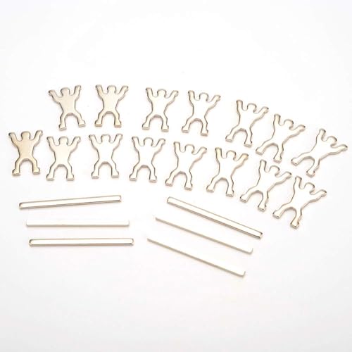 PowerTRC Magnetic Desktop Sculpture (Acrobats) | Mini Magnetic Art Decoration for Desktop | Fun Stress Relief Office Gift - size: 1 Set