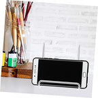 2pcs Modern Minimalist Metal Display Stand for Home Decoration Sturdy Book Holder and Showpiece Rack for Magazines Plates and Frames Finish