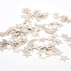 PowerTRC Magnetic Desktop Sculpture (Moons and Stars) | Mini Magnetic Art Decoration for Desktop | Fun Stress Relief Office Gift (2 Packs) - style: 2 Sets