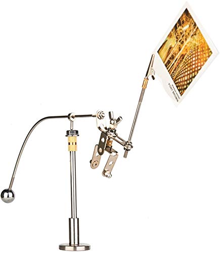 Sunnytech Steel Balance Robot with Memo Clip Kinetic Art Balance Toy Balancing Decompressive Home Offic Decor Desk Decor Science Psychology Toy WJ078 - style: WJ078