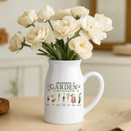 Personalized Grandma's Garden Ceramic Vase - Custom Root for Each Other Vase with Names, Unique Vegetable Art Flower Vases, Gift for Grandma, Gigi Nana, Mom, Mother's Day, Birthday - color: Style 03
