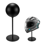 motofans® Helmet Stand Metal, Rotation Metal Stand Desktop Hanger Rack Helmet Stand Display for Motocycle Helmet, Caps,Hat, and Rugby Helmet - color: 1pack