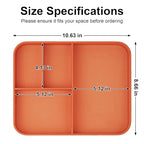 VOVIPO Faux Leather Valet Tray,with 2 in 1 Wireless Charging Compitable With iPhone/17/16/15/15 Plus/15 Pro/15 Pro Max/14/13/12/Wireless earphones,Office/Home Desk Organizers Tray-Orange - color: Orange