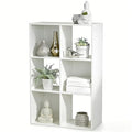 6-Cube Storage Rack, Equipped with Hardware Accessories and Installation Instructions. Suitable for Home and Office Can be Placed Horizontally or Vertically.