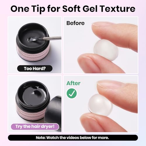Beetles Solid Builder Gel for Nails,4 Colors Clear Pink White 3D Sculpting Gel Non-Sticky Hand Carving Nail Glue for 3D Nail Art with 3D Mold Chrome Powder Tools Salon DIY at Home,UV&LED Needed - color: Beetles Bubblegum Glow 3D Nail Art Gel Kit