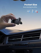 Lamicall Car Vent Phone Mount - Air Vent Clip Holder, Universal Stand Hands Free Cradle Compatible with Cell Phone 16 15 14 13 12 Mini 11 Pro Xs Max Xr X 8 7 6 6s Plus SE Smartphones Black - color: 1-Black