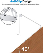 OMOTON Tablet Stand Holder Adjustable, T1 Desktop Aluminum Tablet Dock Cradle Compatible with iPad Air/Mini, iPad 10.2/9.7, iPad Pro 11/12.9/13, Samsung Tab and More Up to 13 inch, Silver - color: Silver