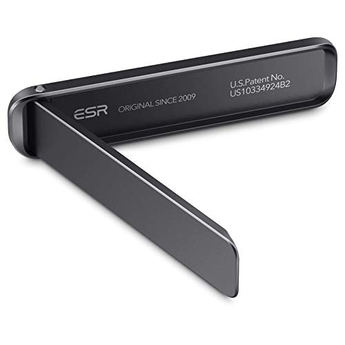 ESR Boost Phone Kickstand, Vertical and Horizontal Stand, Adjustable Angle, Compatible with iPhone Air 17 Pro Max, iPhone 17e/16/15/14/13/12, Samsung Galaxy S26/S25/S24/S23 Series, Google, Black - color: Black