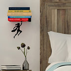 Artori Design Floating Bookshelf for Kids, Invisible Metal Book Shelf, Wall Decore Book Lovers Bookshelf (Wondershelf) - size: Wondershelf
