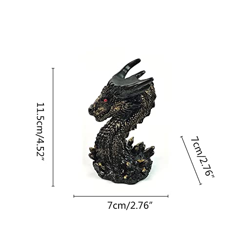 Dragon Head Crystal Ball Stand Sphere Display, Natural Healing Feng Shui Glass Orb Holder Base Statue Decoration, for 50mm-90mm Sphere - style: Dragon Head