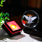Qianwei Cat Memorial Angel Statue - 3D Crystal Engraved Office Decor - Remembrance Bereavement Sympathy Gift in Memory of Deceased Pets - style: cat memorial