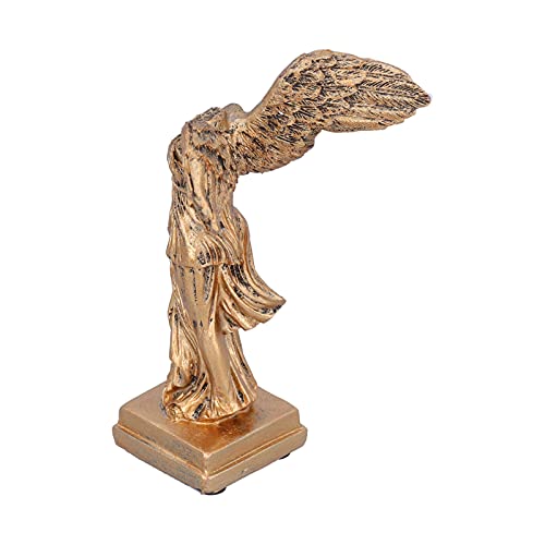 GLOGLOW Desktop Decorative Items Unique Design, Durable Material with AntiSlip Pad for Living Room, Office, Study Room Decor Sculpture Figurine, Nan (BS1058 small copper color) - size: BS1058 small copper color