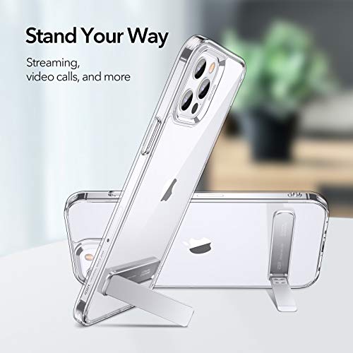 ESR Boost Phone Kickstand, Vertical and Horizontal Stand, Adjustable Angle, Compatible with iPhone Air 17 Pro Max, iPhone 17e/16/15/14/13/12, Samsung Galaxy S26/S25/S24/S23 Series, Google, Silver - color: Silver