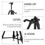 RRFTOK Art Easel Stand for Painting and Sign - Aluminum Metal Artist Tripod Adjustable Easels for Display Height from 21 to 61Inches - Canvas Stand with Paintbrush Tray for Artists Adult Holder - style: 61B 1-Pack