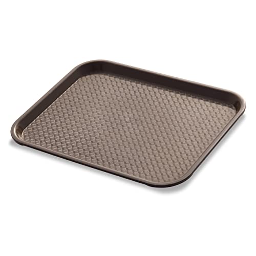 New Star Foodservice Fast Food Tray, Set of 12 (Brown, 10 by 14 Inch) - color: Brown, size: 10 by 14-Inch