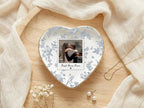 NAZENTI Custom Photo Jewelry Dish Personalized Ceramic Trinket Tray Mothers Day Wedding Keepsake Engagement Anniversary Birthday Present For Her Daughter Son To Mom Wife Grandma Ring Holder Bowl - color: Design 02