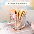 1 Pack Square Glass Vase 4" x 4" x 4", Clear Flower Vase for Centerpieces, Candle Holder for Wedding Party Events, Home Décor - size: 4inch