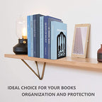 Book Ends,Metal Bookend,Bookend Decorative Heavy Book Ends for Shelves, Home Decorative Bookends for Heavy Books,Non-Skid Black Book Holder for Kitchen Housewarming Cooking Lover Gifts - style: Kitchen2