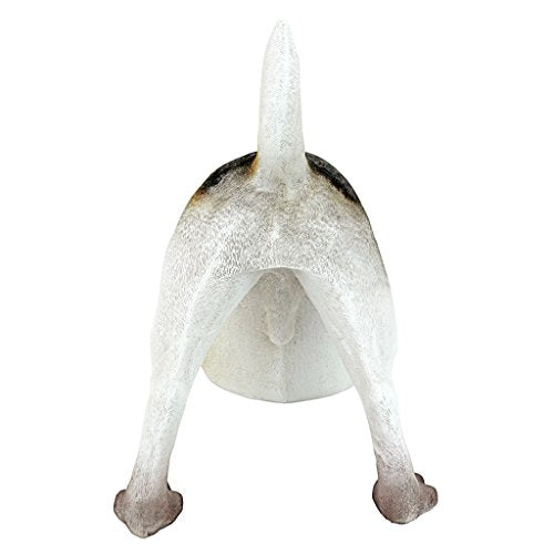 Design Toscano Terrence The Terrier Digging Pet Dog Statue - style: Terrence White